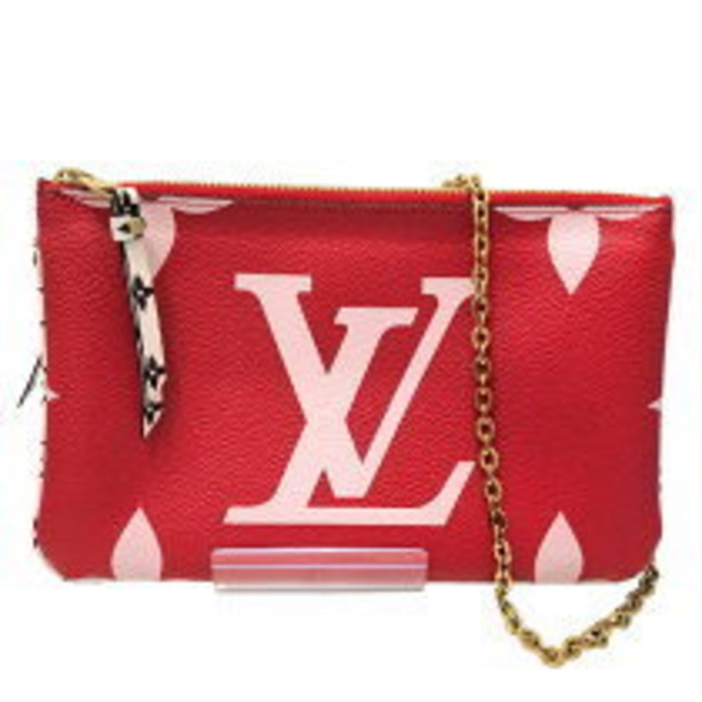 Louis Vuitton Pochette Double Zip Monogram Shoulder Bag